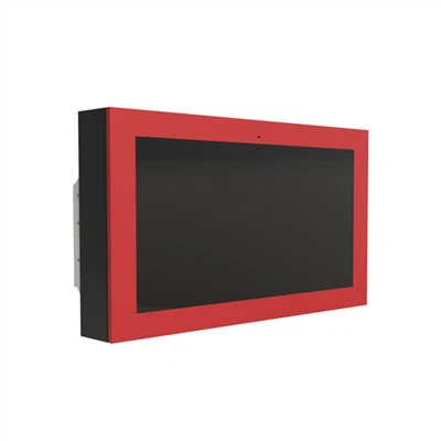 Display pubblicitario a parete per esterni ultra-sottile IP55