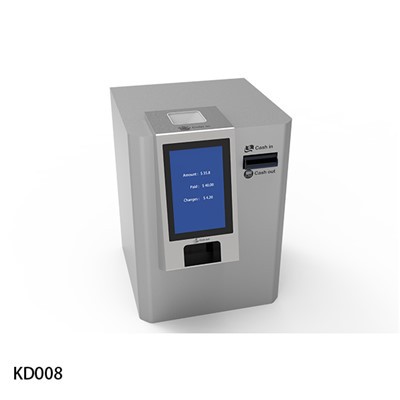 Macchina per il pagamento self-checkout del supermercato